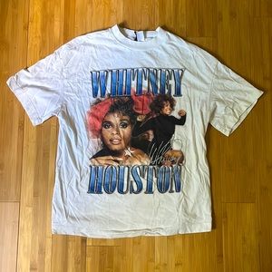 WHITNEY HOUSTON shirt. (LIKE NEW) worn once!